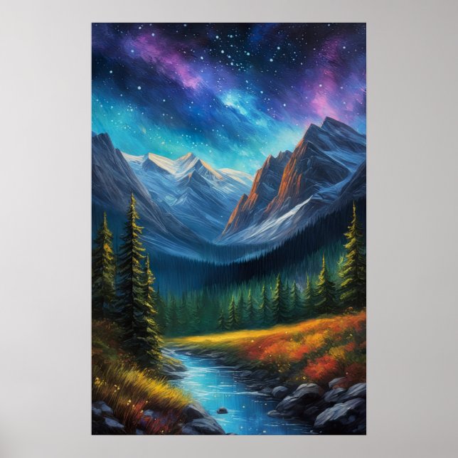 Celestial Oasis, Charming Valley Poster (Front)