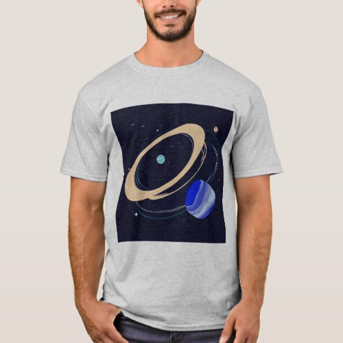 Celestial Orbits Apparel Explore Gravity T_Shirt