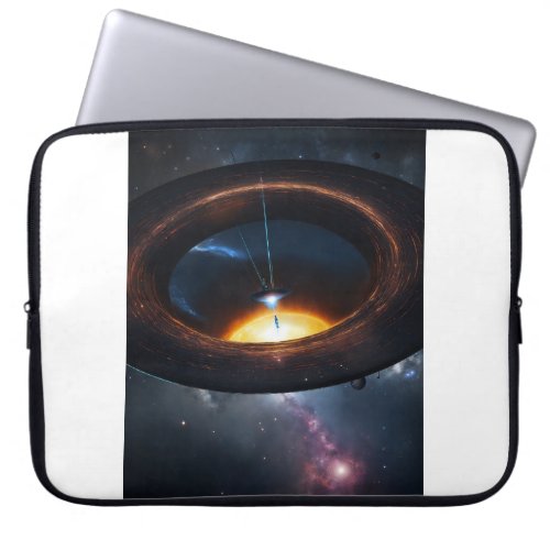 Celestial Overdrive Dynamic Fusion of Strength S Laptop Sleeve