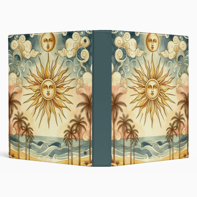 Celestial Paradise 3 Ring Binder (Background)