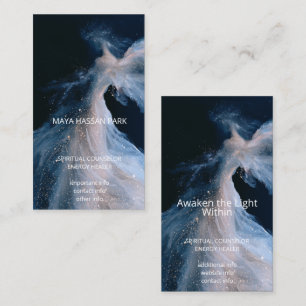 Celestial Passage Winged Angel Business Card