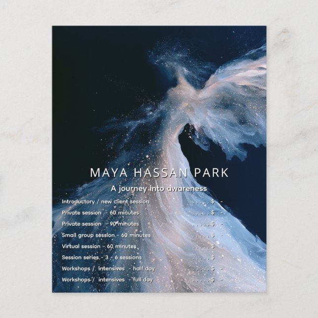 Celestial Passage | Winged Angel Flyer (Front)