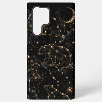 Celestial pearl bear orbit samsung galaxy s22 ultra case