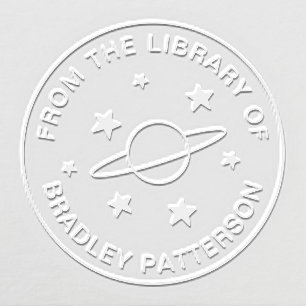 Celestial Personalized From The Library Of Embosser