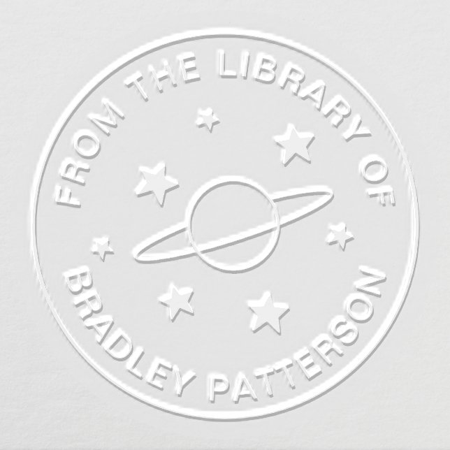 Celestial Personalized From The Library Of Embosser (Design)