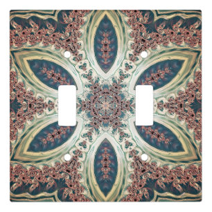 Celestial Petals of Infinity Light Switch Cover
