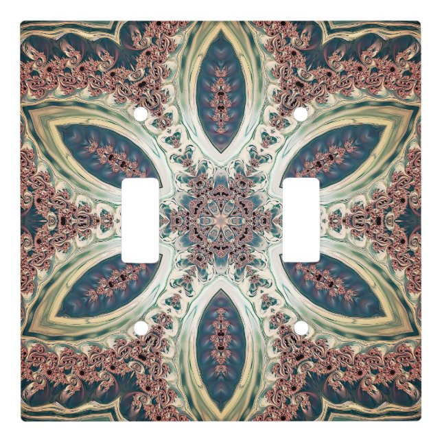 Celestial Petals of Infinity  Light Switch Cover (Front)