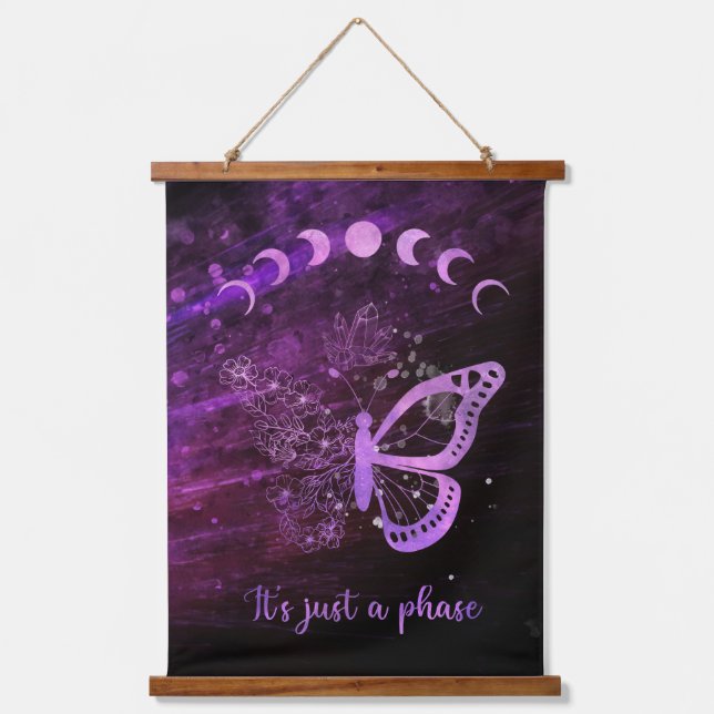 Celestial Phases Hanging Tapestry (Front)