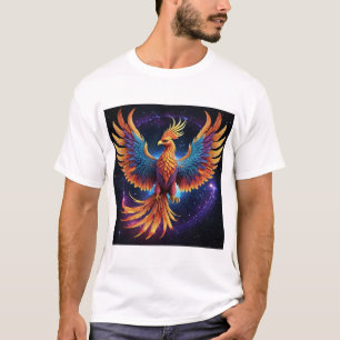 "Celestial Phoenix Rebirth T-Shirt" T-Shirt