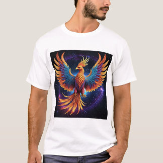"Celestial Phoenix Rebirth T-Shirt" T-Shirt