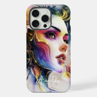Celestial Phone Cover Painted Woman Fantasy Lover 