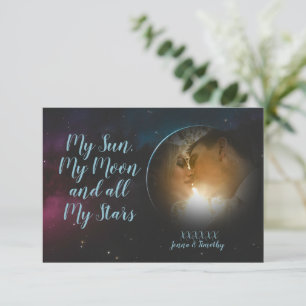Celestial Photo Thank You Cards