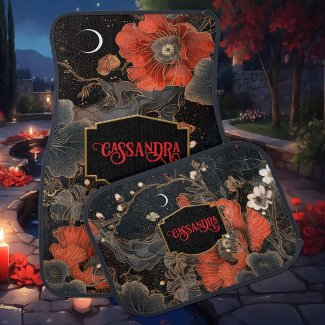Celestial Poppies Personalized 