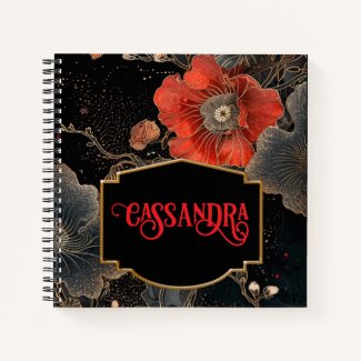 Celestial Poppies Personalized