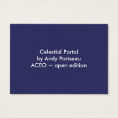 Celestial Portal ~ ATC (Back)