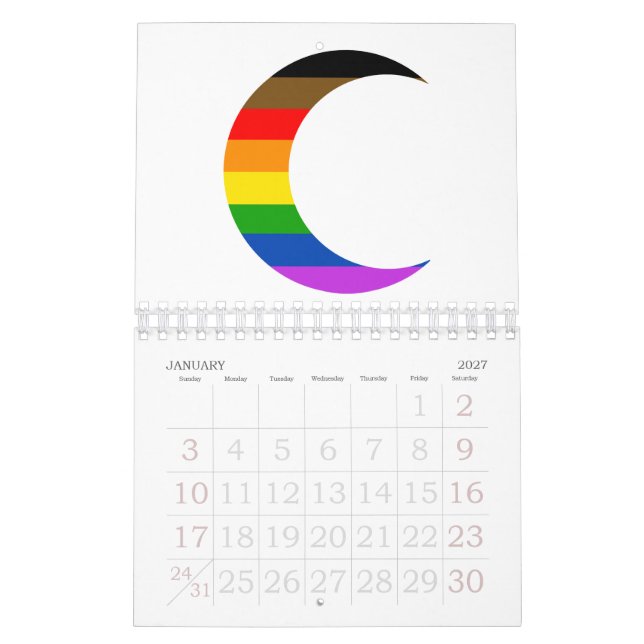 Celestial Pride & Auntie FAFO 24 Month Calendar (Jan 2027)