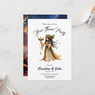 Celestial Priestess of the Golden Pyramid. Invitation