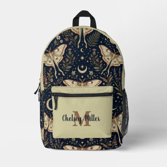 Celestial Printed Backpack (Front)