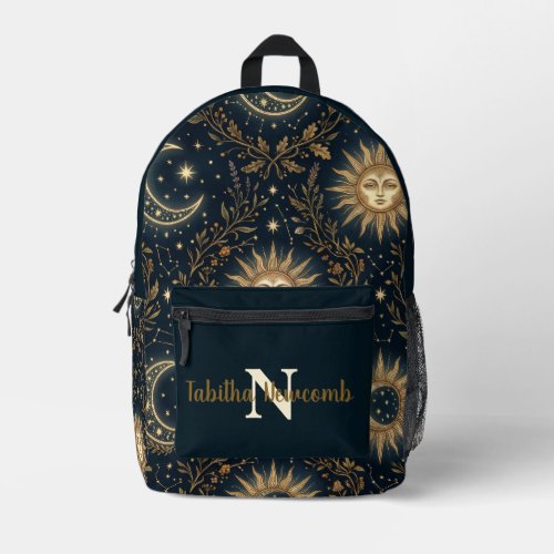 Celestial Printed Backpack