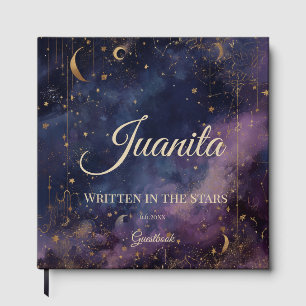 Celestial Quinceañera, custom Guest Book