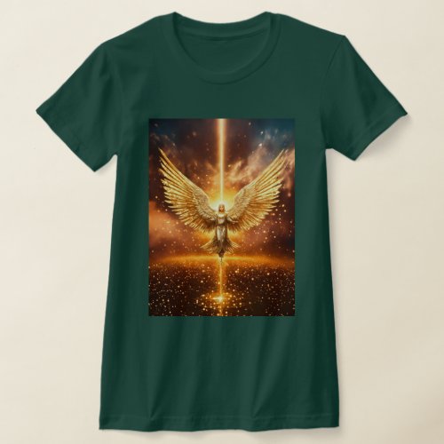 Celestial Radiance Divine Love Close_Up T_Shirt