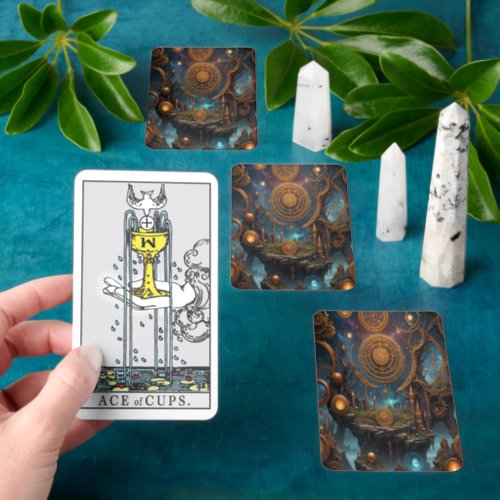 Celestial Rock Planet Tarot Cards