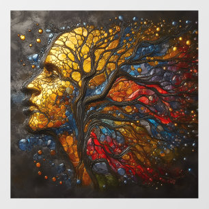 Celestial Roots of Life Wall Decal