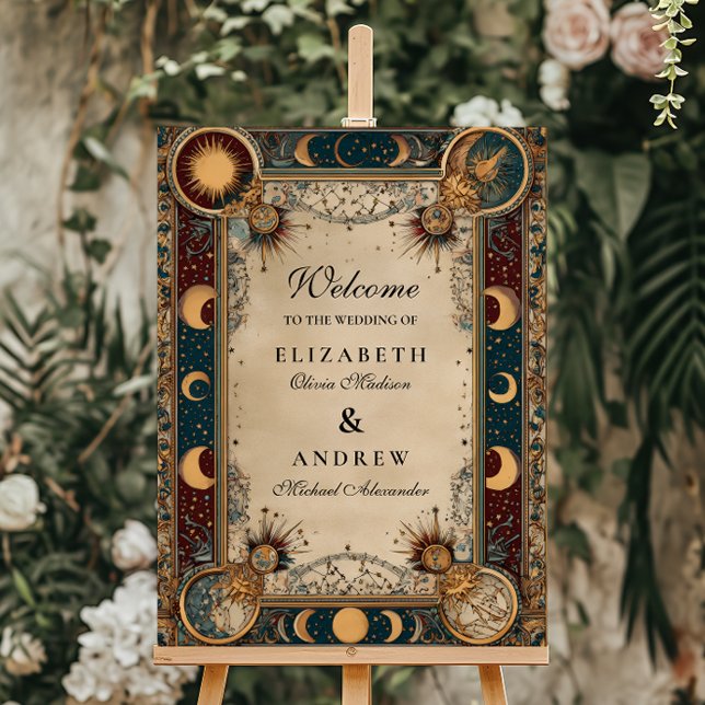 Celestial Royal Baroque Wedding Foam Board (Creator Uploaded)