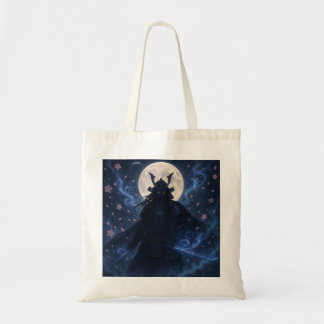 Celestial Samurai Tote Bag | Anime Fantasy Warrior