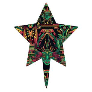 Celestial Sapphire "Ancestral Paradigm" Star Cakep Cake Topper