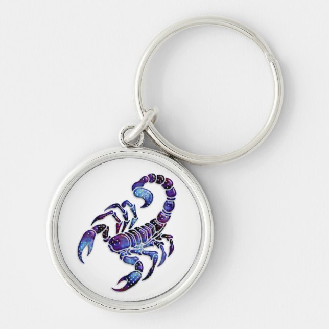 Celestial Scorpion Keychain (Front)