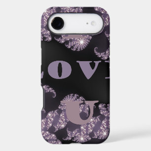 Celestial Sentiments I Love You Galactic Greeting  iPhone 17 Air Case
