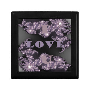 Celestial Sentiments I Love You Galactic Greeting  Gift Box
