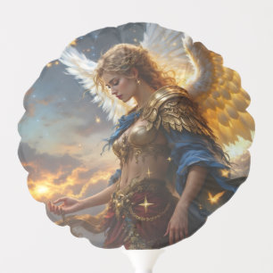 Celestial Sentinel – Angel of Dawn and Divine Just Balloon