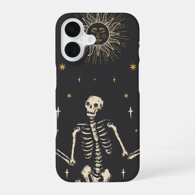 Celestial Skeleton Iphone Case (Back)