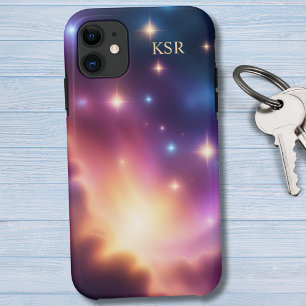 Celestial Skies Monogram  iPhone 11 Case