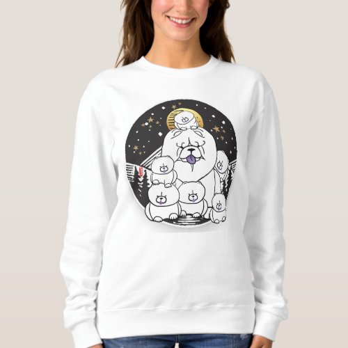 CELESTIAL SONG  Chow dog  Sweatshirt
