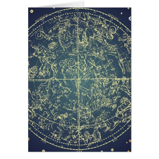 Celestial Space Chart Cards (Front)