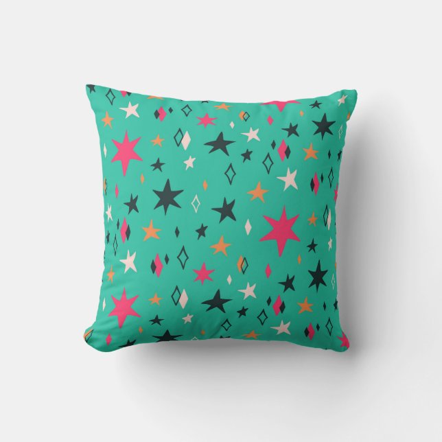 Celestial Spark Throw Pillow (Front)