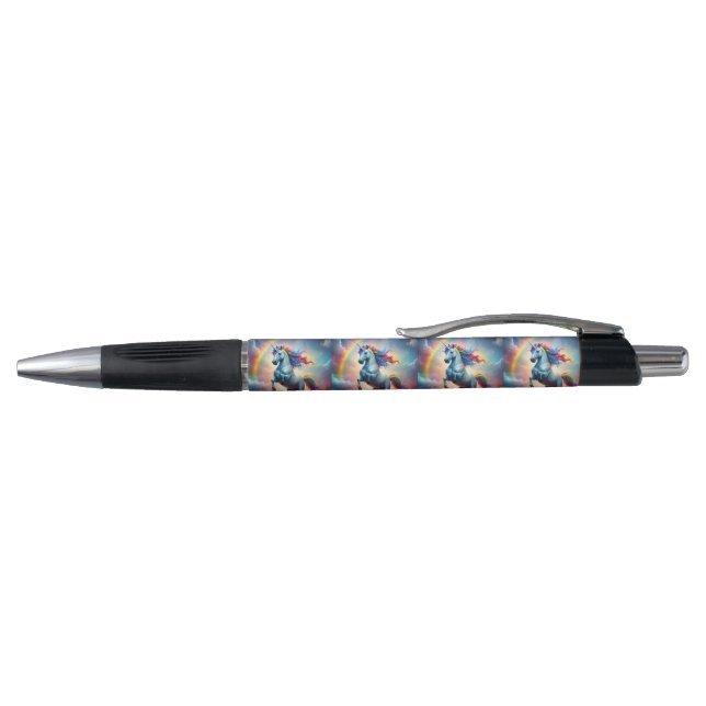 Celestial Spectrum: The Rainbow Unicorn's Arc Pen (Top)