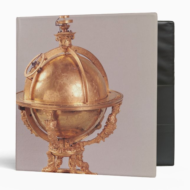 Celestial sphere, c.1580 3 ring binder (Front/Inside)