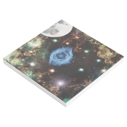 Celestial Spiral Galaxy Nebula Cluster Stars Spark Gallery Wrap