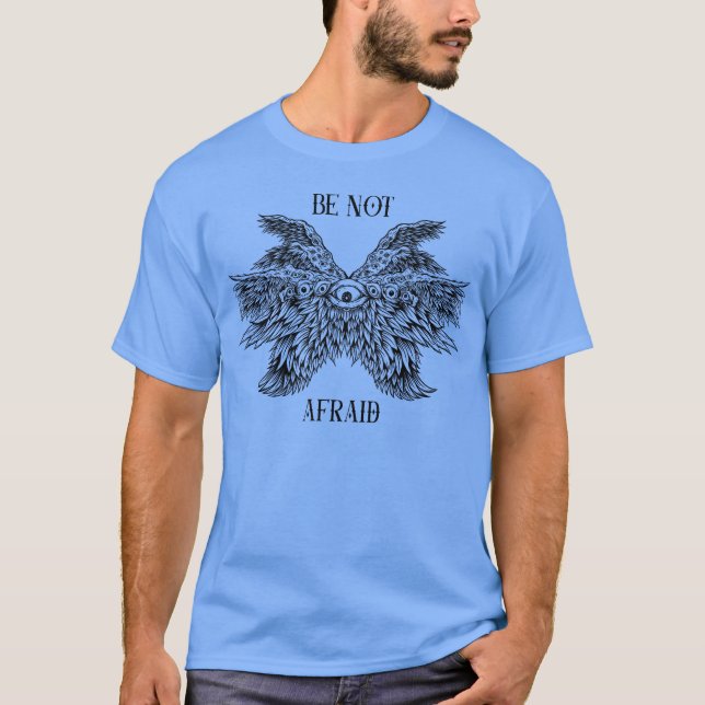 Celestial Splendor: Biblically Accurate Seraph T-Shirt (Front)
