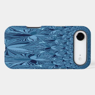 Celestial Splendor: Iridescent Blue Rose Design iPhone 17 Air Case