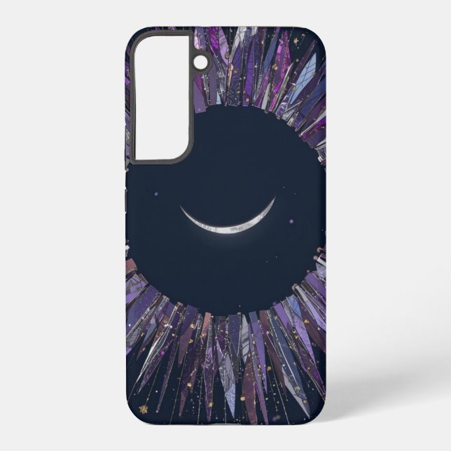 celestial stained glass  samsung galaxy case (Back)