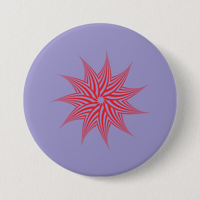 Celestial Star Buttons – Shining Emblem Patches (Front)