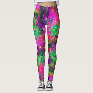 Celestial Star Field All Over Print Leggings