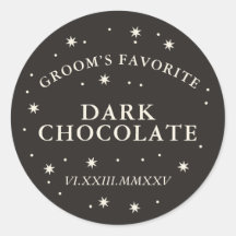 Celestial star groom’s favorite choice favor