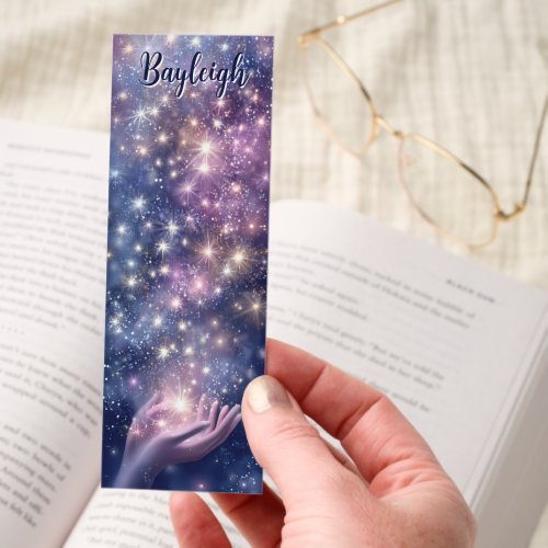Pretty Bookmarks 16 Celestial Starlight Magic Hands Bookmarks