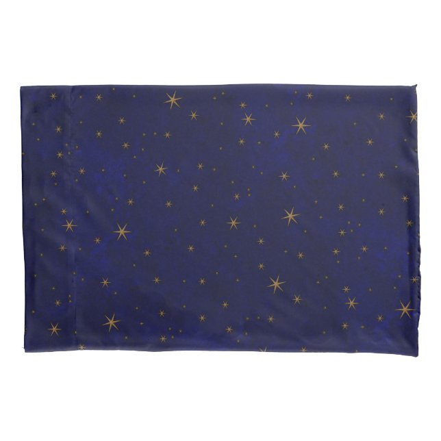 Celestial Starry Night Single Pillow Case (Front)